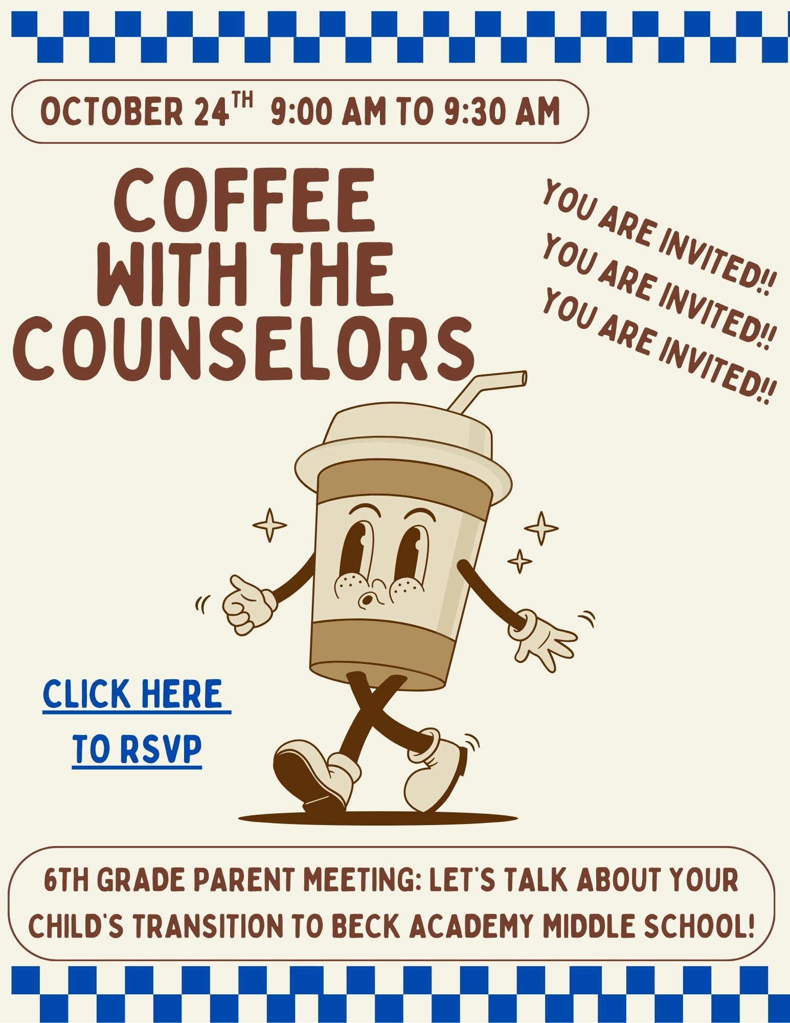 Coffee with Counselors
